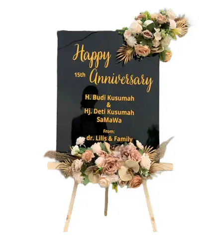 Papan Bunga Akrilik Kalitapen