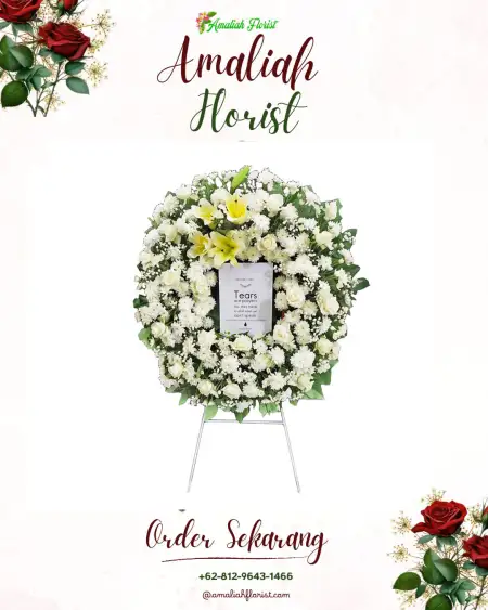 Krans Bunga Duka Kalitapen