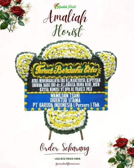 Papan Bunga Duka Kalitapen